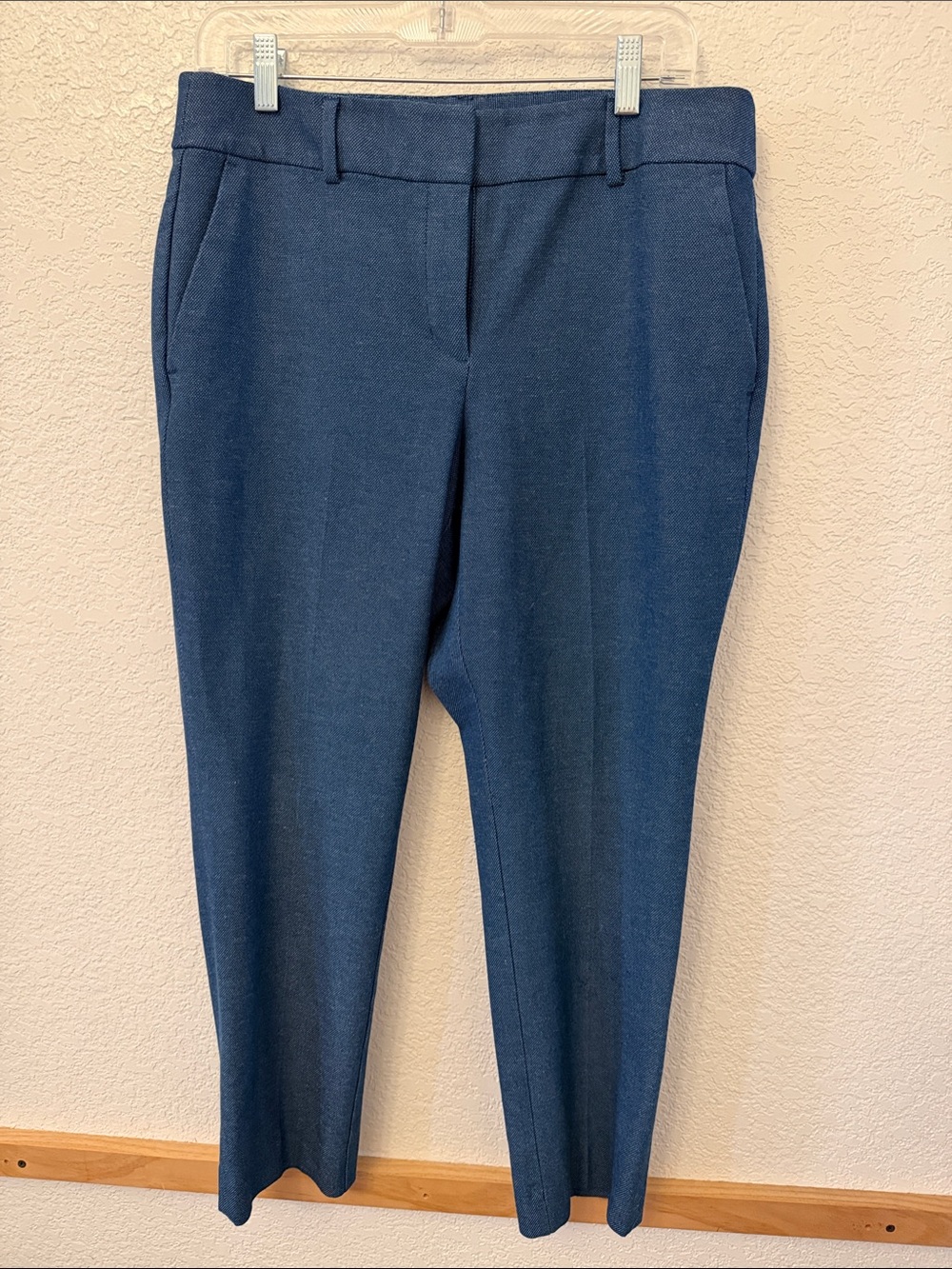 LOFT Navy Cropped Dress Pants